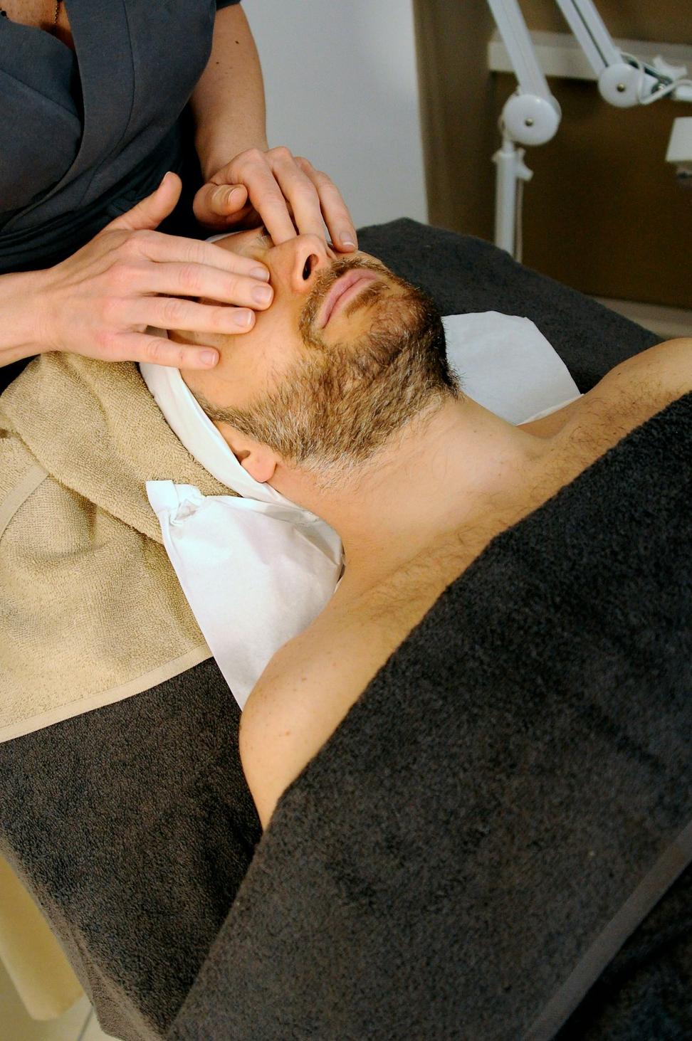 Men's facial
